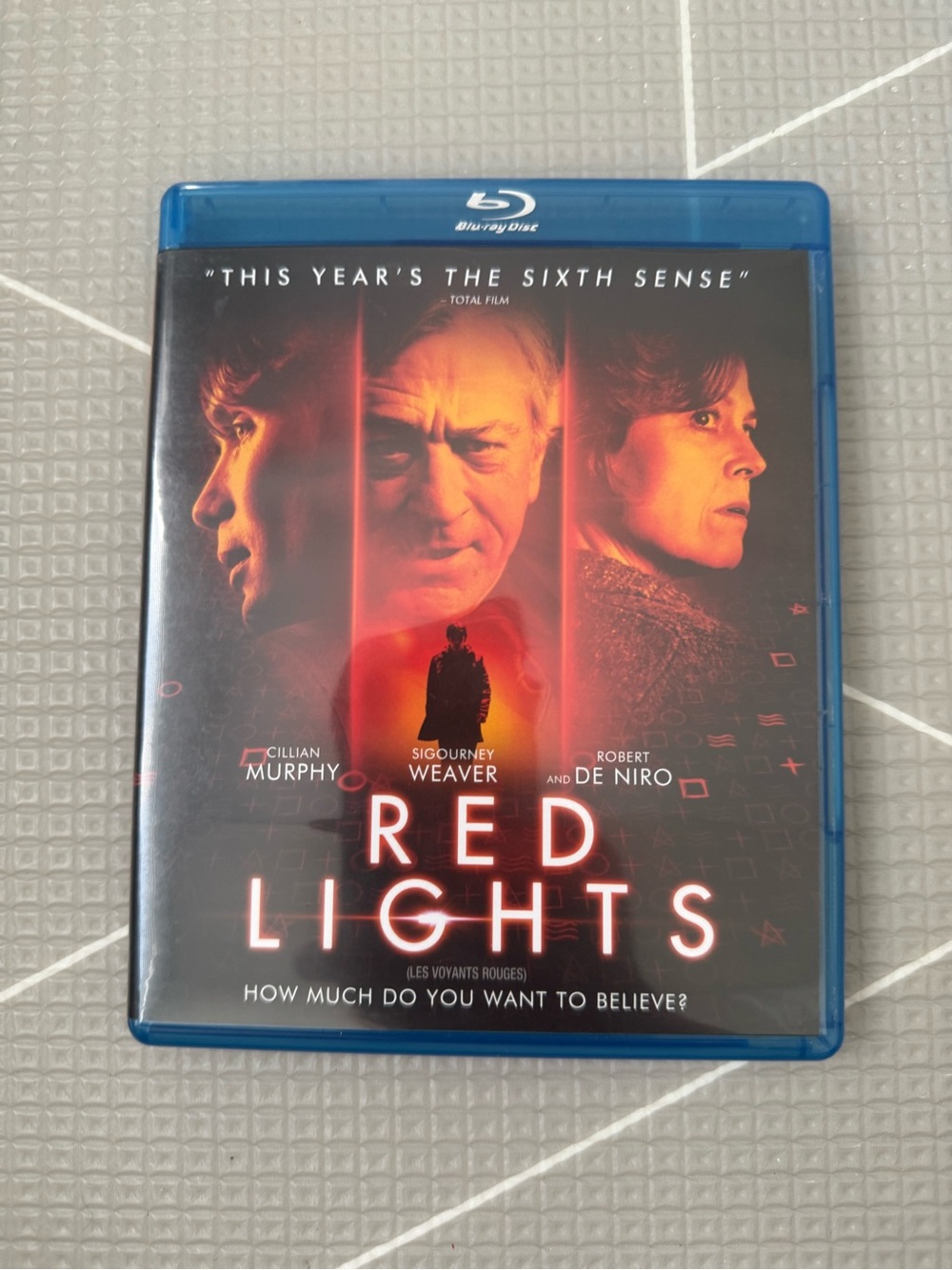 Red Lights Blu-ray Disc - Red & Black Cover